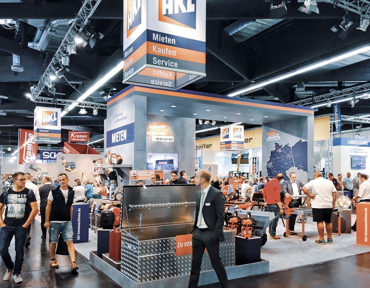 HKL auf Leitmessen bauma und GaLaBau