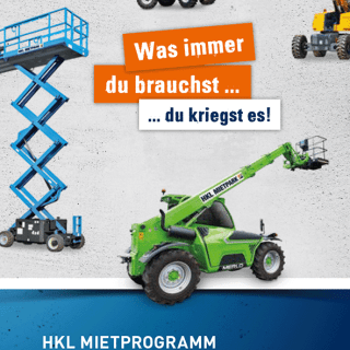 HKL MIETPARK | Arbeitsbühnen & Teleskopmaschinen