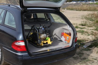 BOMAG BVP18/45 vorwärtslaufende Rüttelplatte