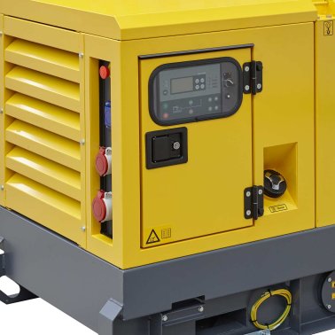 Atlas Copco QAS20 TN Stromerzeuger auf Fahrwerk