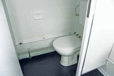 Sanitärcontainer 3 m, WC, Damen und Herren