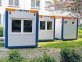 Standardcontainer 6 m mit Windfang