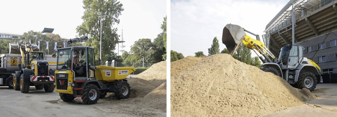 HKL Story - Sandbewegung im grossen Stil - Collage 1
