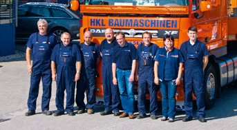 HKL Team der Niederlassung in Berlin-Rüdersdorf