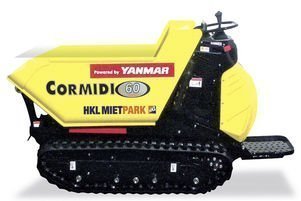 Der Yanmar Cormidi-Mini Raupendumper