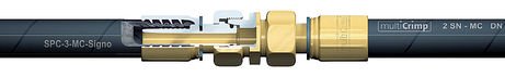 HKL präsentiert mit multiCrimp ein neuartiges und effizientes Reparatursystem für Hydraulikschlauchleitungen.