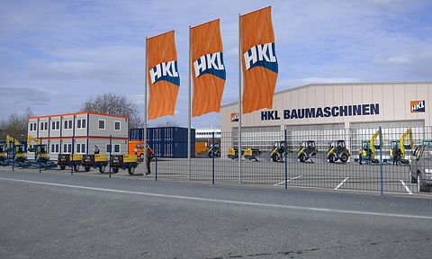 Das neue HKL Center in Langenfeld bietet Baumaschinen, Fahrzeuge und Container. Es liegt direkt an der A 3 zwischen Köln und Düsseldorf.