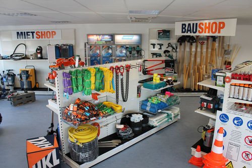Der HKL BAUSHOP bietet eine große Auswahl an Baugeräten zum Kauf.
