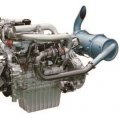 Doosan Motor mit Dieselrußpartikelfilter