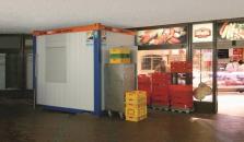 HKL Mietcontainer zeigt Vielseitigkeit in Nürnberger U-Bahnhof